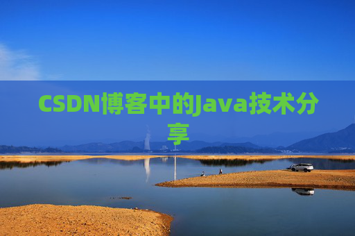 CSDN博客中的Java技术分享